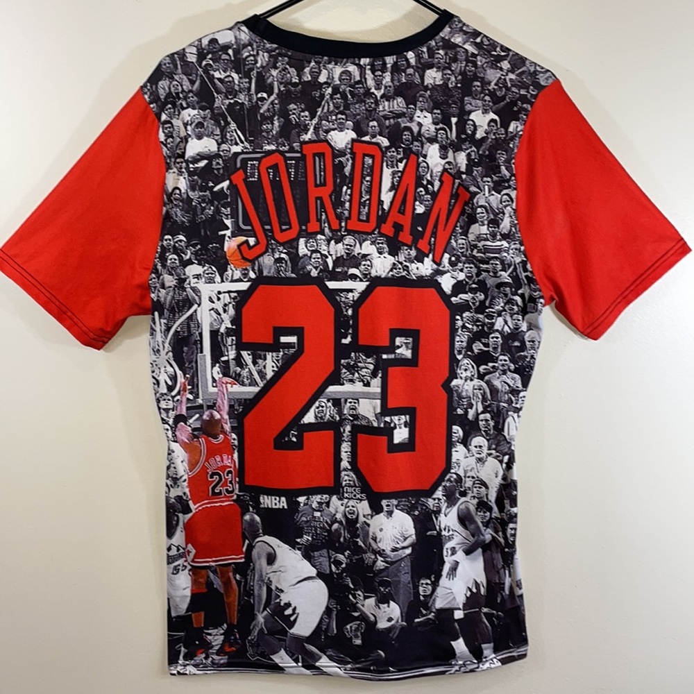 🏀Michael Jordan Last Shot by Sunny Lin Inc 1987 Size Medium